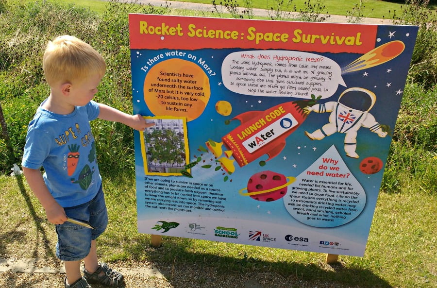 Taking part in some rocket science!
