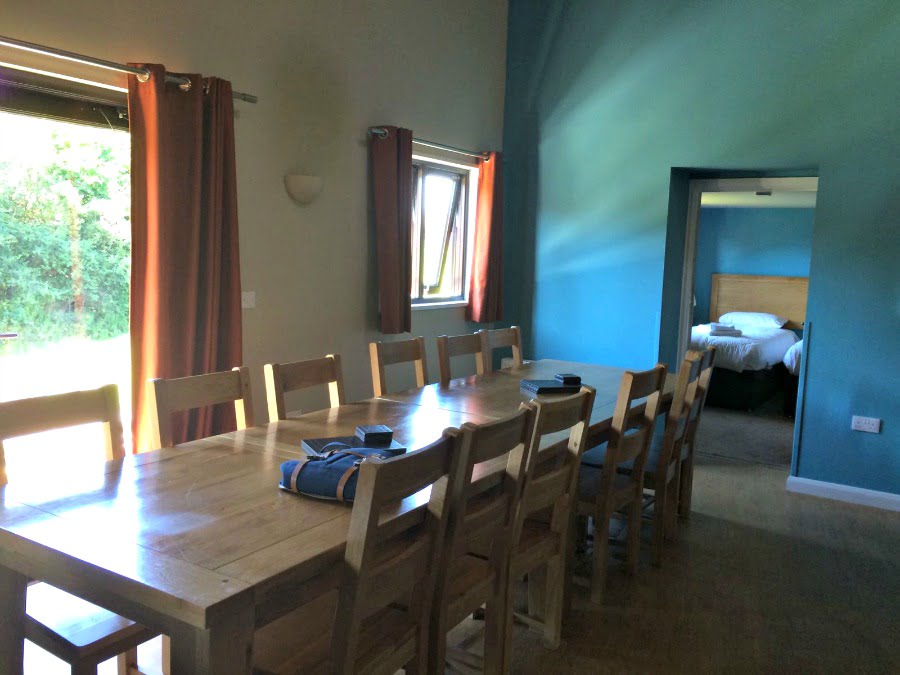 The dining room at the Pembroke Lodge