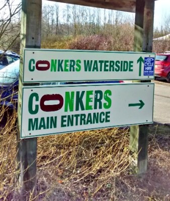 Conkers Sign