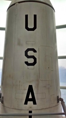 A rocket at the National Space Centre!
