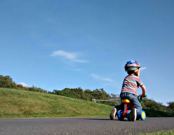 Going on a bike ride!
