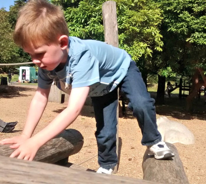 The playground at Fell Foot Park