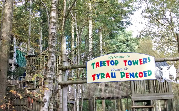 The Treetop Towers play area