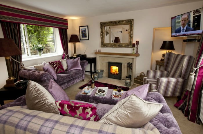 Sitting Room at Evergreen Cottage