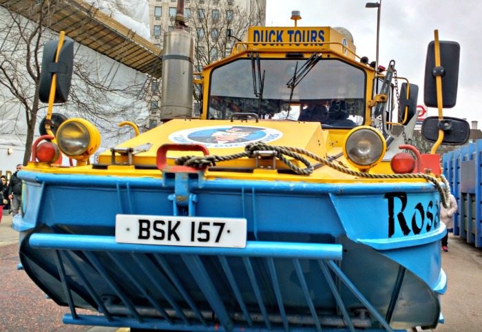 Rosalind from the London Duck Tour