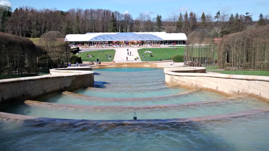 The cascade at Alnwick Gardens