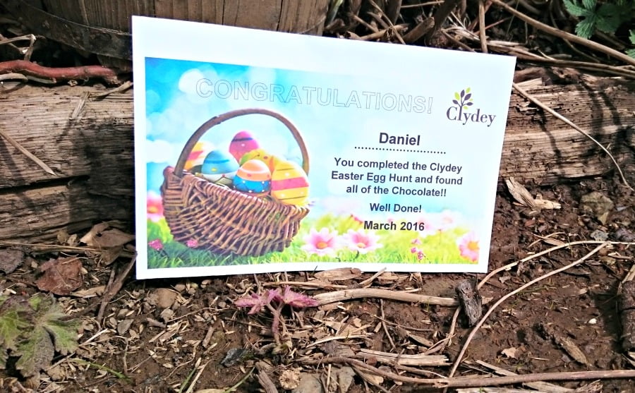 The Easter Egg Hunt at Clydey Cottages in Pembrokeshire