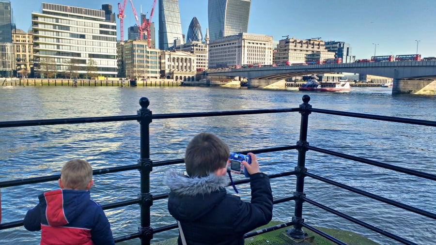 Taking photos on a toddler friendly weekend in london