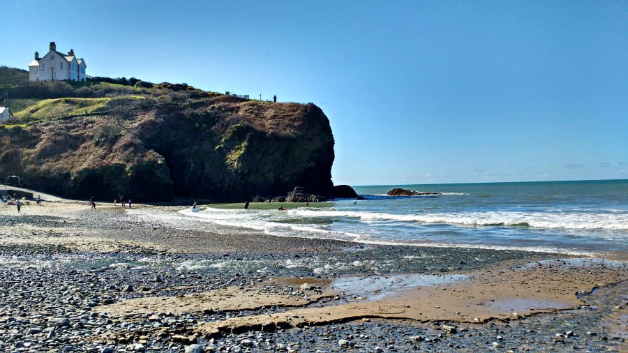Llangrannog Beach