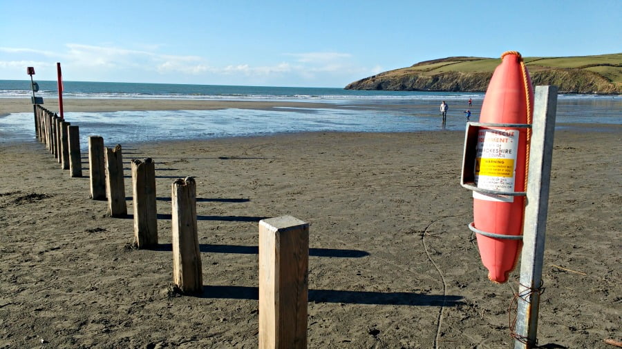 Newport Sands Beach in Pembrokeshire