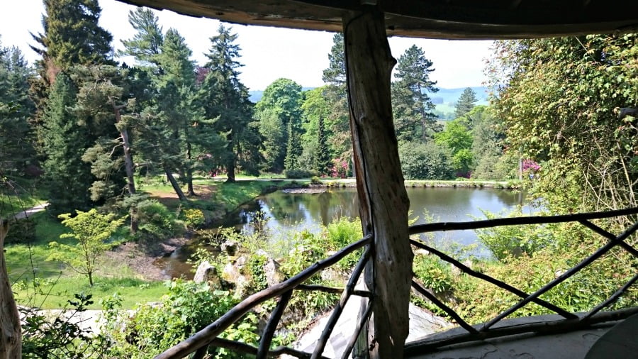 View over the Grotto Pond