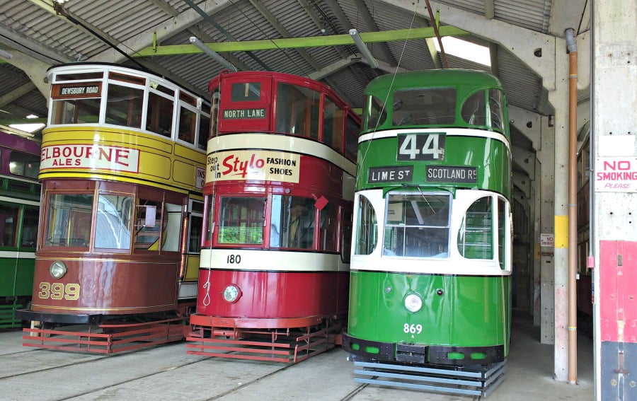 The Tram Shed at Crich Tramway Village