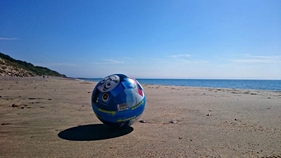 This ball came everywhere with us!