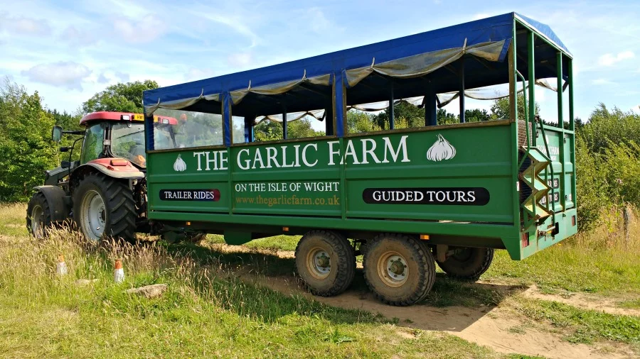 The Garlic Farm on the Isle of Wight