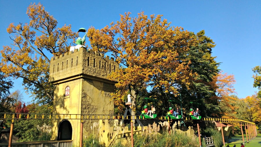 The monorail at Duinrell