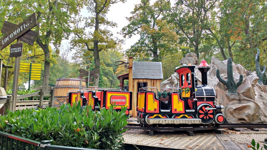 The locomotion ride at Duinrell