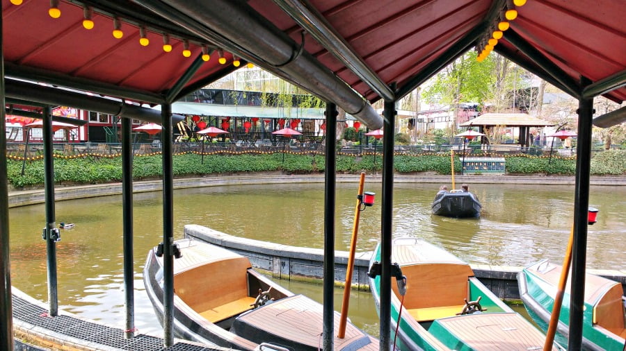 Boat rides at the Tivoli Gardens