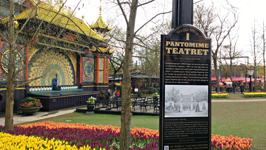 Entertainment at the Tivoli Gardens