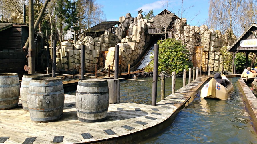 Log Flume at Legoland Billund