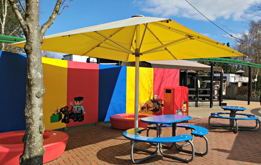 Picnic Area at Legoland Billund