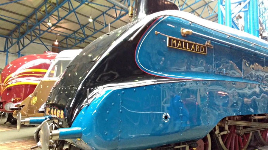 The Mallard at the National Railway Museum