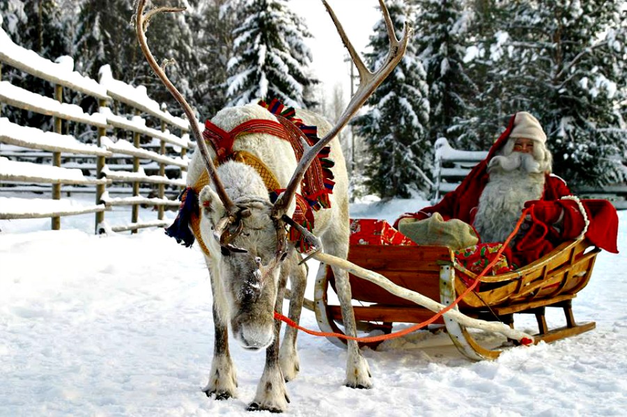 Santas Lapland - the best place to take a toddler to see Santa