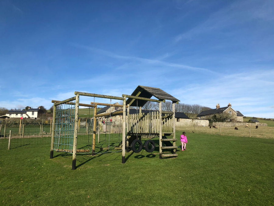 Play areas at Nettlecombe Farm 