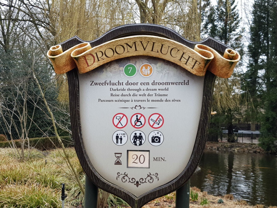 Droomvulcht at Efteling theme park