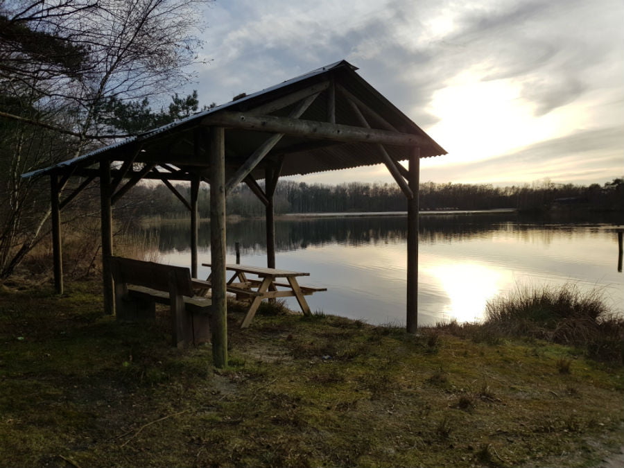 Sunset at Beeke Bergen Safari Park