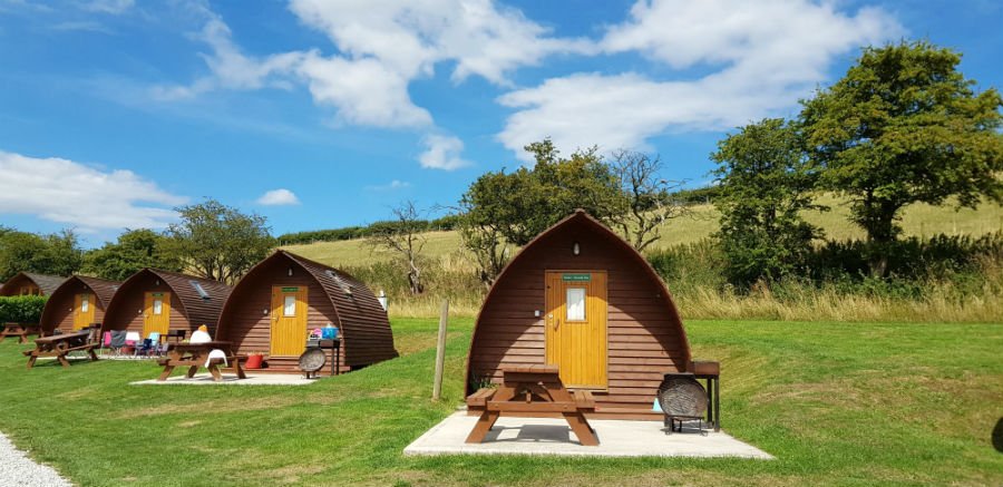 Toddler friendly glamping in Yorkshire