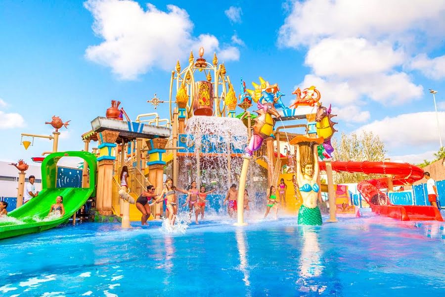 toddler friendly hotel in majorca with waterslides 