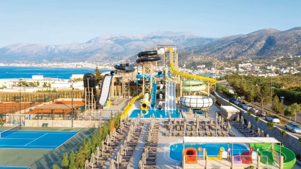 luxury toddler friendly resort crete