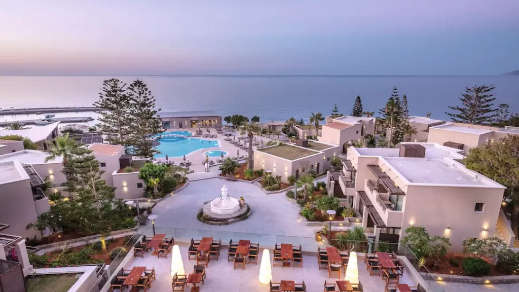 luxury toddler friendly resort crete