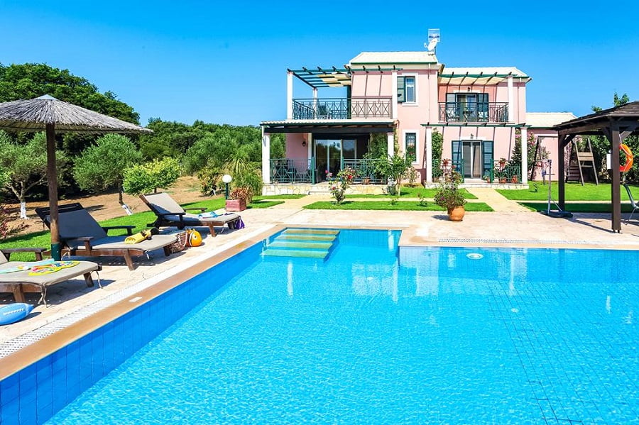 baby and toddler friendly villa in corfu