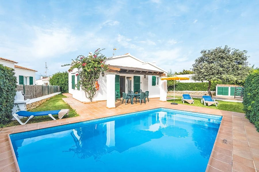 baby and toddler friendly villa in menorca