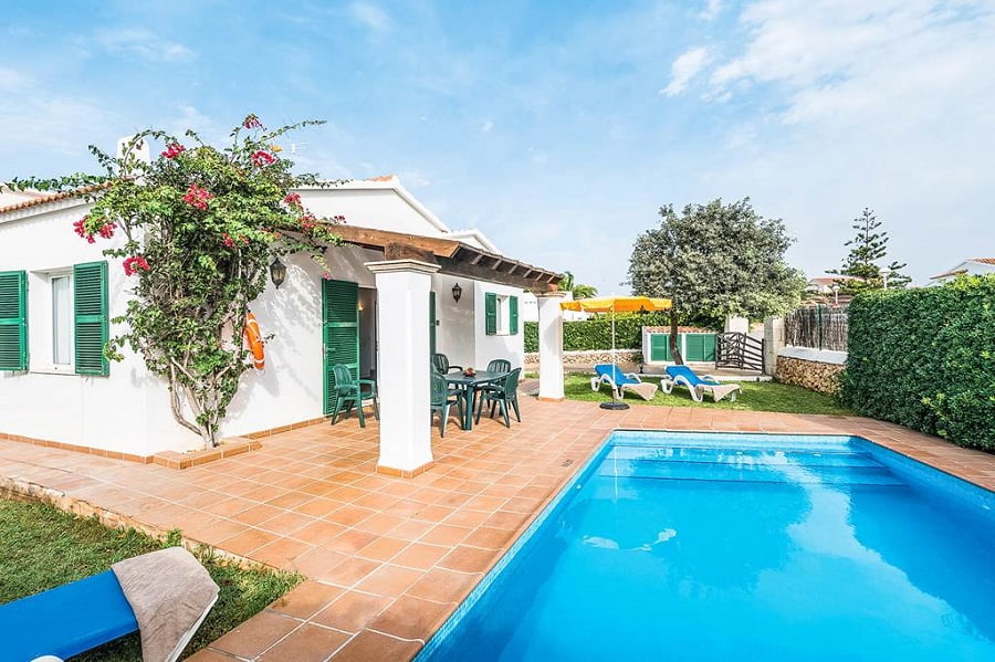 baby and toddler friendly villa in menorca