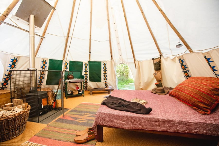 toddler friendly glamping