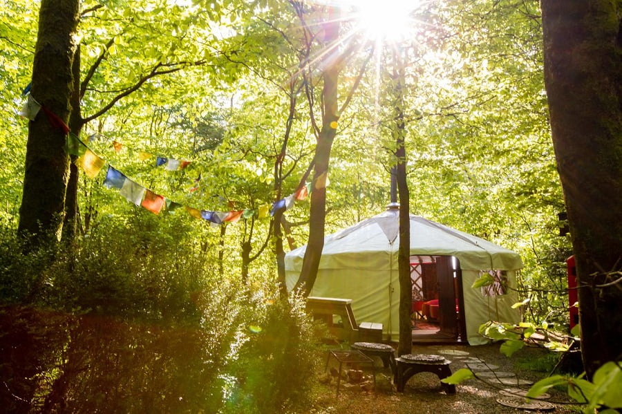 toddler friendly glamping