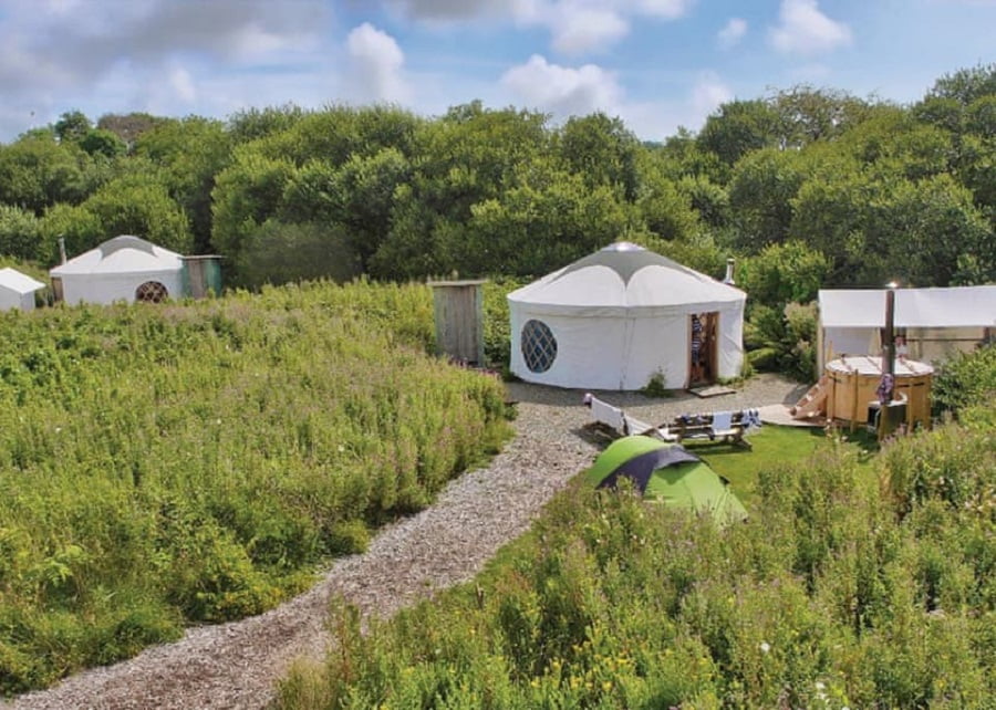 toddler friendly glamping site