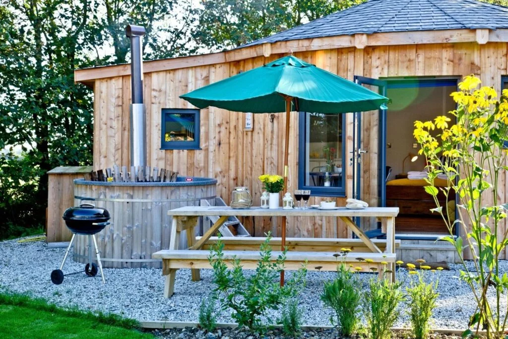 family friendly yurt in cornwall