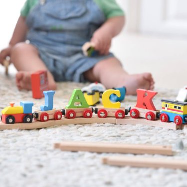 personalised brio train