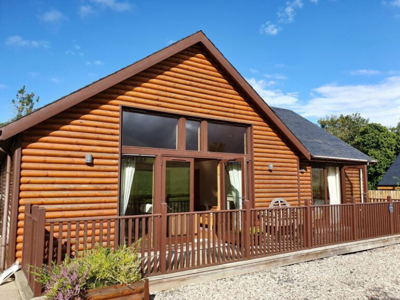 toddler friendly lodge in scotland