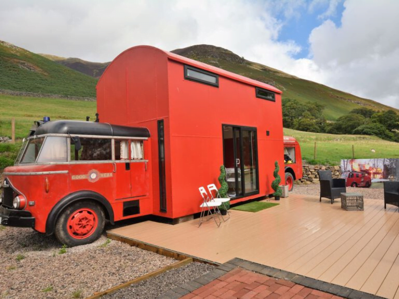 quirky place to stay with toddlers in the lake district