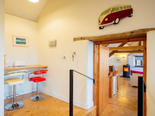 baby and toddler friendly cottage in cornwall with an indoor playbarn