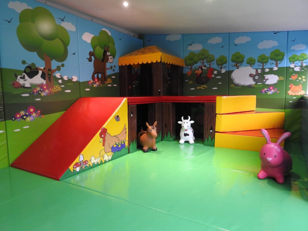 toddler friendly cottages with a soft play