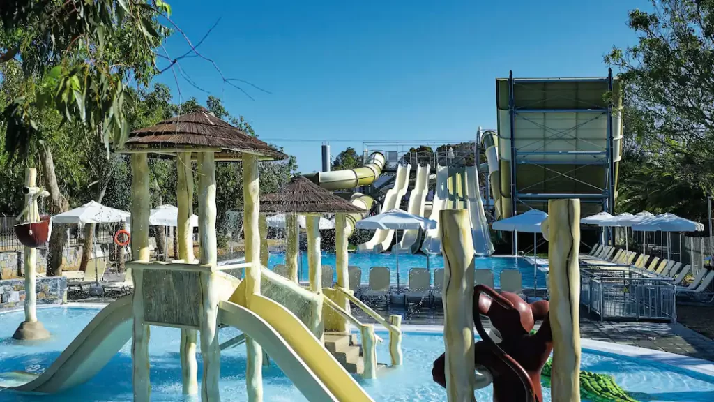 oddler friendly hotels greece with waterparks