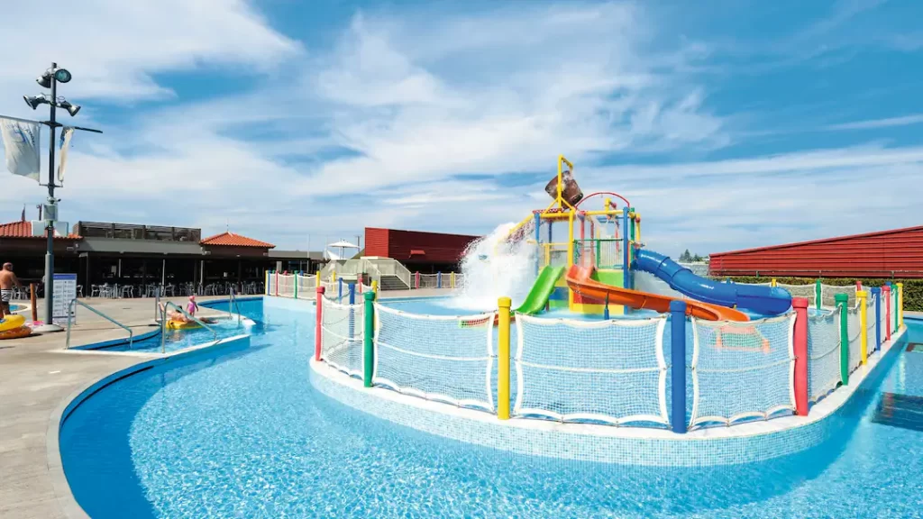 toddler friendly resort in greece with a waterpark