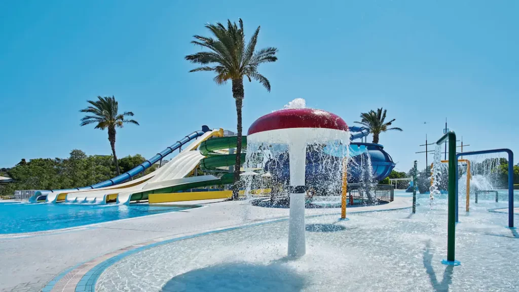 toddler friendly resort in Greece with a waterpark