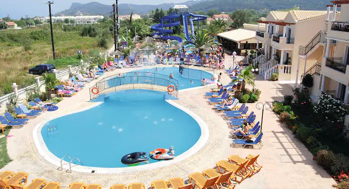 toddler friendly hotel in greece with a waterpark