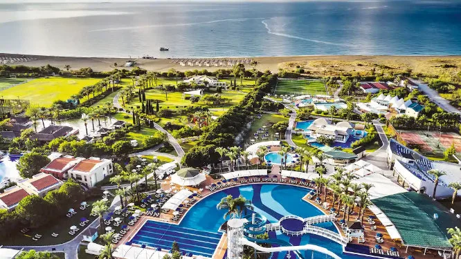 beachfront hotel for toddlers in turkey